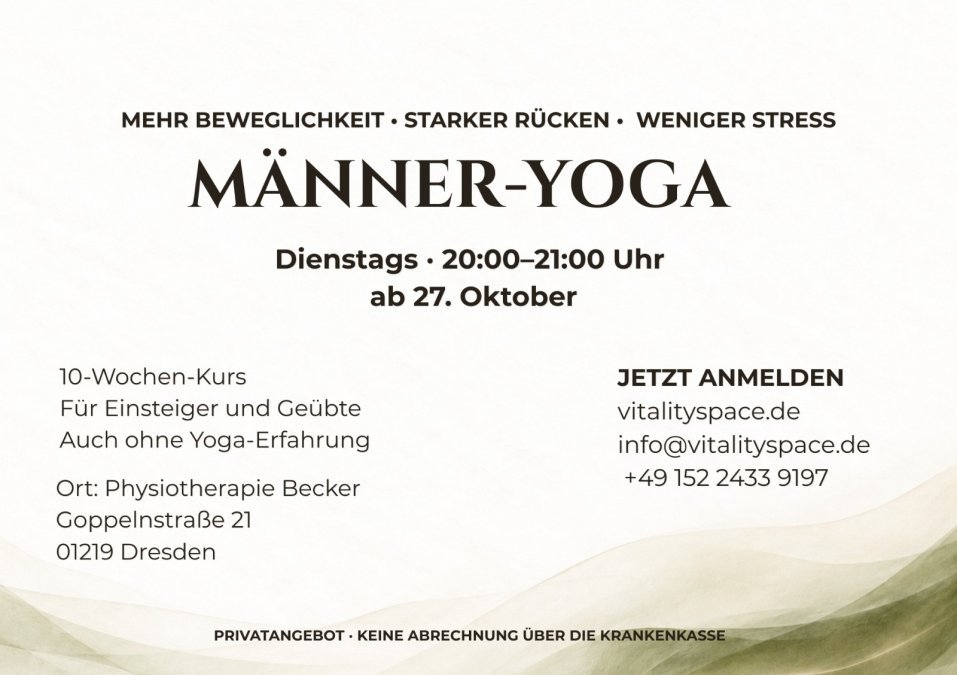 Männer-Yoga in Dresden-Leubnitz